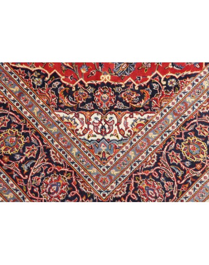 Tappeto Ardakan Persia marrone giallo 200x304