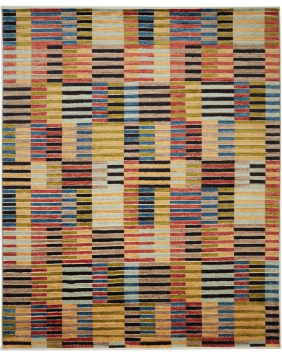Tappeto Barjesta Pakistan marrone blu 250x309