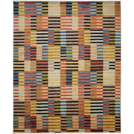 Tappeto Barjesta Pakistan marrone blu 250x309