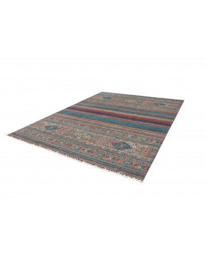 Tappeto Rubin Pakistan azzurro marrone 245x304