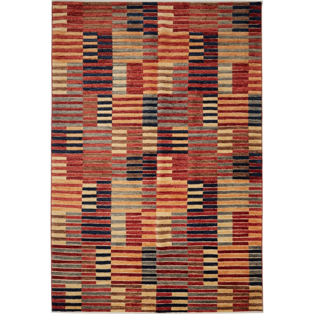 Tappeto Barjesta Pakistan marrone 202x298 Tappeto Barjesta Pakistan marrone 202x298