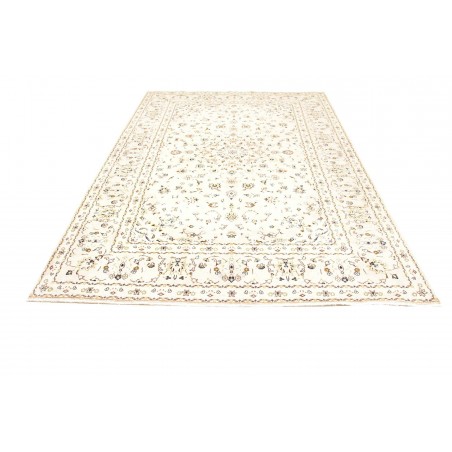 Tappeto Kashan Persia bianco verde 200x307
