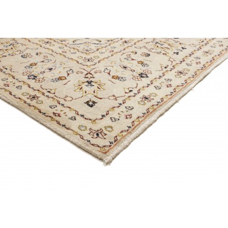 Tappeto Kashan Persia bianco verde 200x307