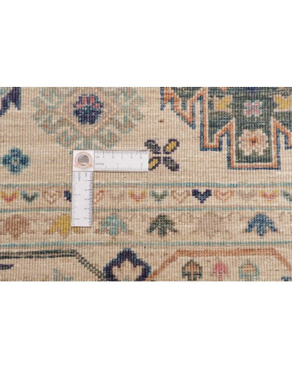 Tappeto Tribal Pakistan marrone giallo 147x201