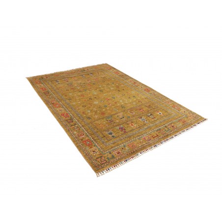 Tappeto Rubin Pakistan arancione bianco 150x206