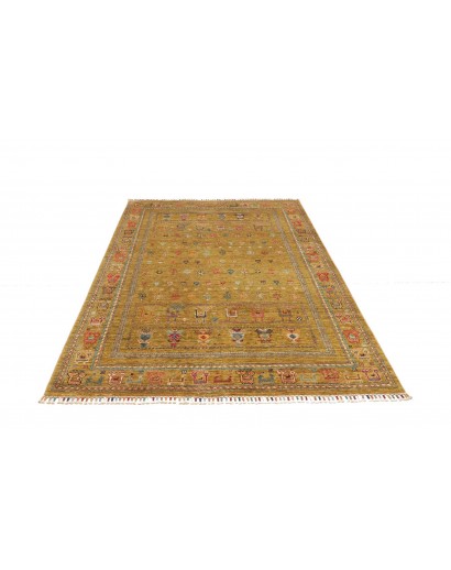 Tappeto Rubin Pakistan arancione bianco 150x206
