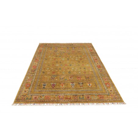 Tappeto Rubin Pakistan arancione bianco 150x206