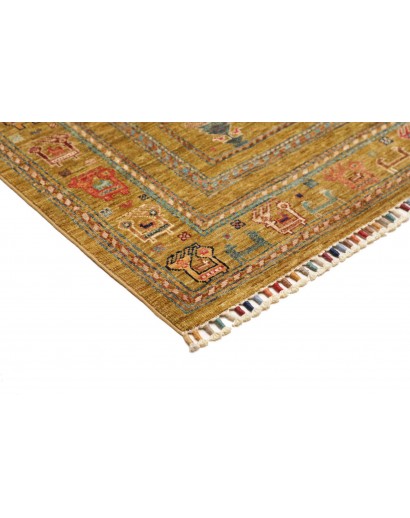 Tappeto Rubin Pakistan arancione bianco 150x206