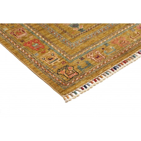 Tappeto Rubin Pakistan arancione bianco 150x206