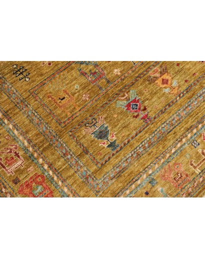 Tappeto Rubin Pakistan arancione bianco 150x206