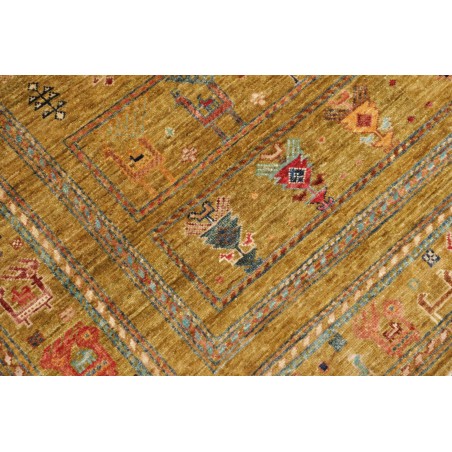 Tappeto Rubin Pakistan arancione bianco 150x206