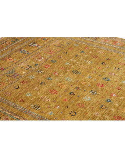 Tappeto Rubin Pakistan arancione bianco 150x206