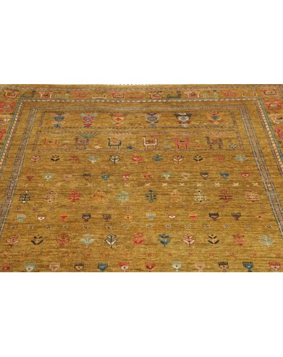 Tappeto Rubin Pakistan arancione bianco 150x206