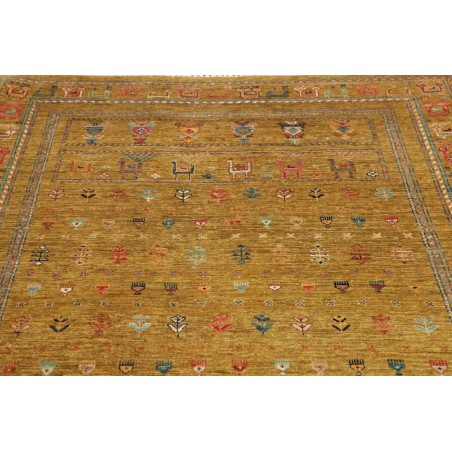 Tappeto Rubin Pakistan arancione bianco 150x206