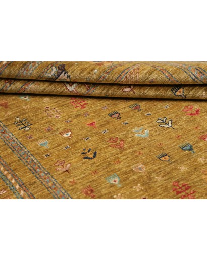 Tappeto Rubin Pakistan arancione bianco 150x206