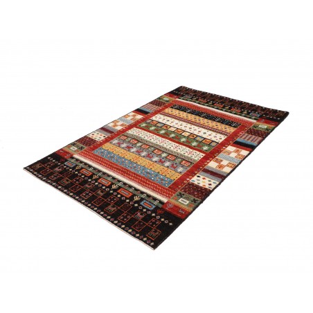 Tappeto Royal Gabbeh Pakistan marrone giallo 119x186