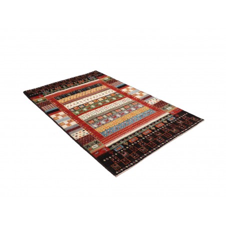 Tappeto Royal Gabbeh Pakistan marrone giallo 119x186