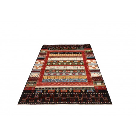 Tappeto Royal Gabbeh Pakistan marrone giallo 119x186