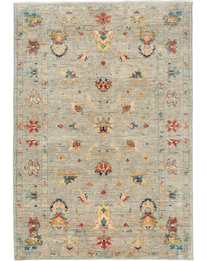 Tappeto Zigler Fine Pakistan marrone grigio 124x180