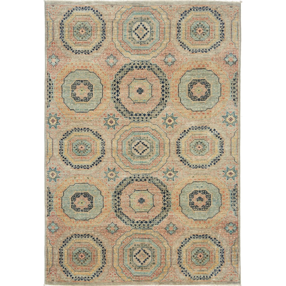 Tappeto Mamlouk Pakistan marrone 123x179 Tappeto Mamlouk Pakistan marrone 123x179