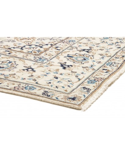Tappeto Kashan Persia beige grigio 190x296