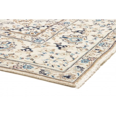 Tappeto Kashan Persia beige grigio 190x296
