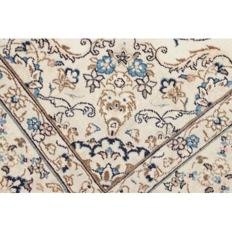 Tappeto Kashan Persia beige grigio 190x296