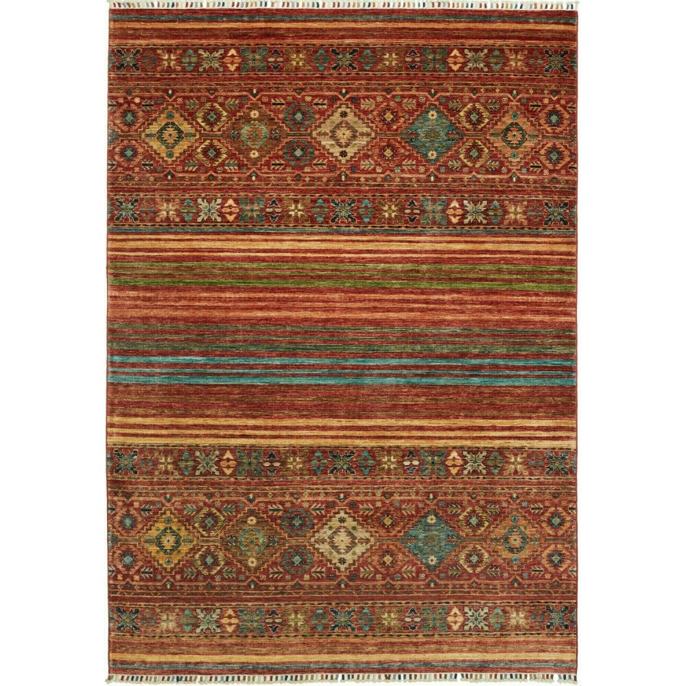 Tappeto Rubin Pakistan marrone giallo 165x236