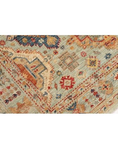 Tappeto Tribal Pakistan marrone grigio 169x224