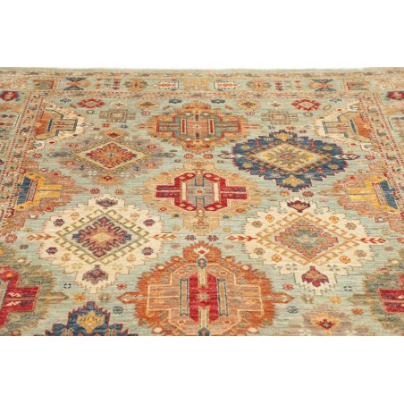 Tappeto Tribal Pakistan marrone grigio 169x224