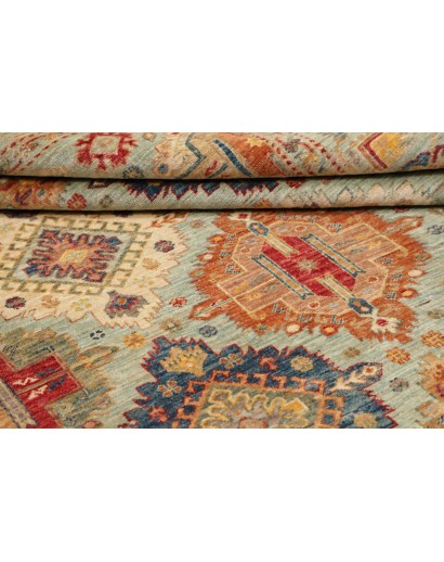 Tappeto Tribal Pakistan marrone grigio 169x224