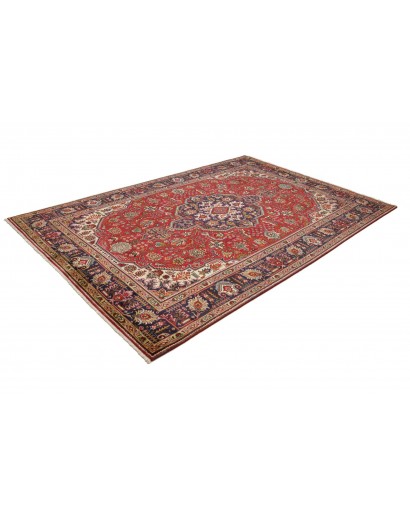 Tappeto Tabriz Persia marrone giallo 207x309