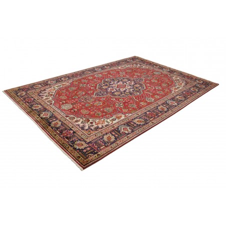 Tappeto Tabriz Persia marrone giallo 207x309