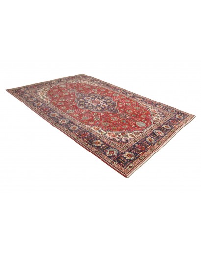 Tappeto Tabriz Persia marrone giallo 207x309