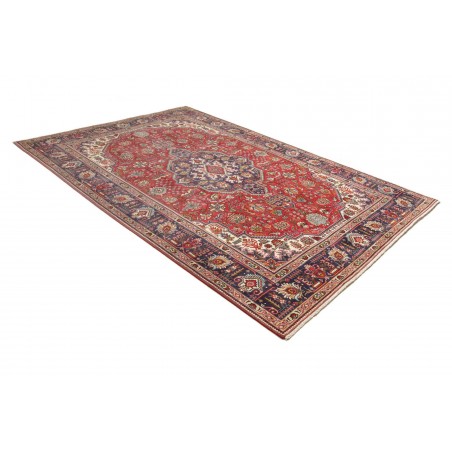 Tappeto Tabriz Persia marrone giallo 207x309