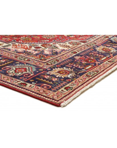 Tappeto Tabriz Persia marrone giallo 207x309