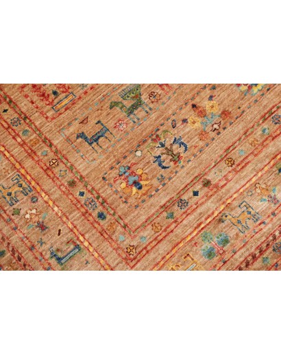 Tappeto Rubin Pakistan arancione 163x243