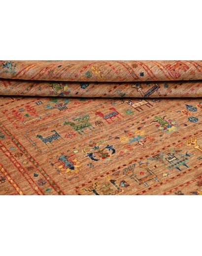 Tappeto Rubin Pakistan arancione 163x243