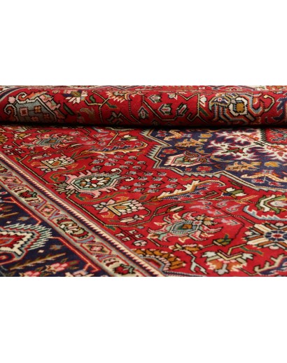 Tappeto Tabriz Persia marrone giallo 207x309