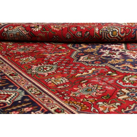 Tappeto Tabriz Persia marrone giallo 207x309