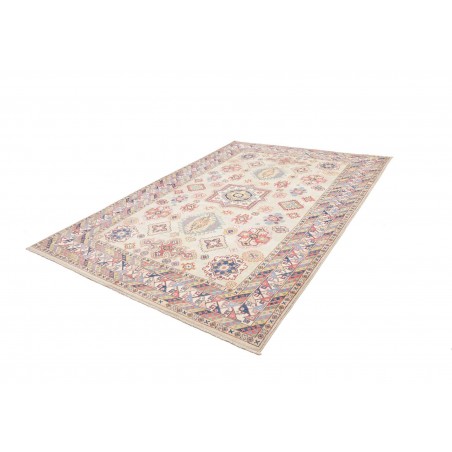Tappeto Kazak Afghanistan bianco 195x278