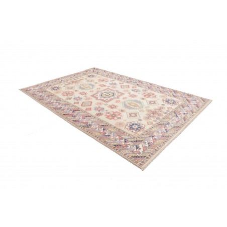 Tappeto Kazak Afghanistan bianco 195x278