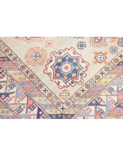 Tappeto Kazak Afghanistan bianco 195x278