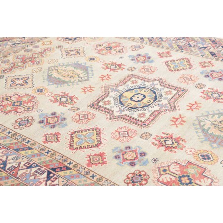 Tappeto Kazak Afghanistan bianco 195x278