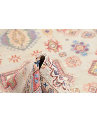 Tappeto Kazak Afghanistan bianco 195x278