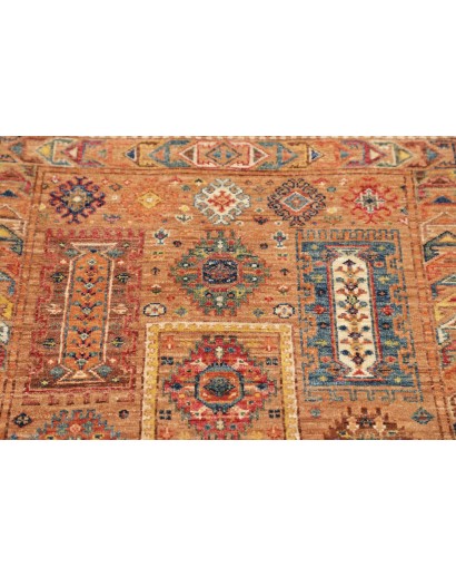 Tappeto Tribal Pakistan marrone grigio 77x120