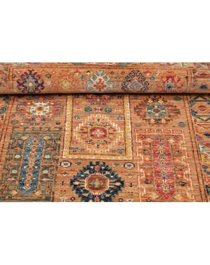 Tappeto Tribal Pakistan marrone grigio 77x120