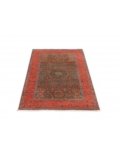 Tappeto Mamlouk Pakistan marrone bianco 79x124
