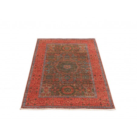 Tappeto Mamlouk Pakistan marrone bianco 79x124