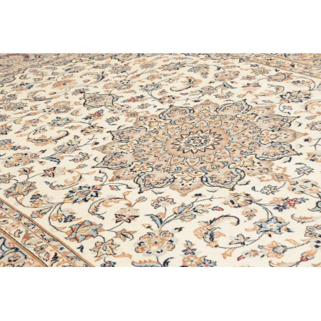 Tappeto Kashan Persia beige grigio 202x295